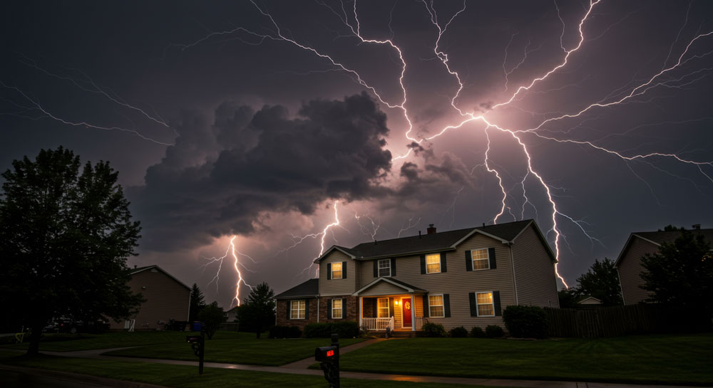 storm damage cleanup